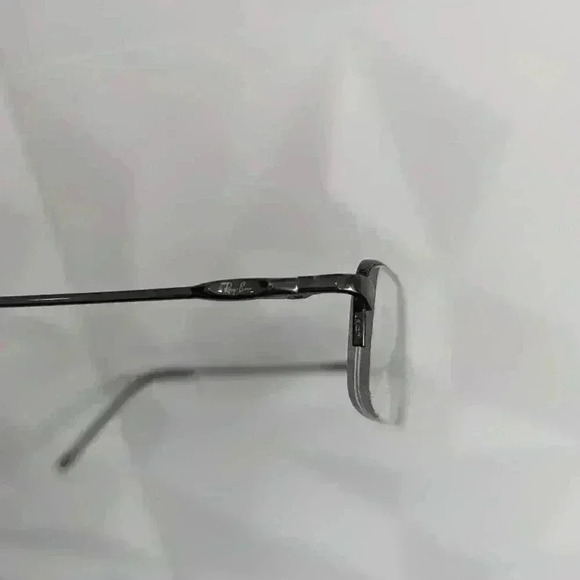 Ray-Ban Eyeglasses RB 1002T 3001 Titanium Gunmetal Half Rim Frame 45[]17 120 - Picture 6 of 9